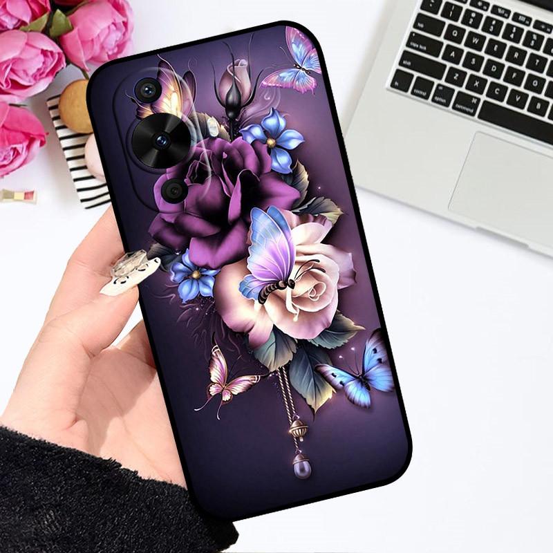 Чехол для Huawei Nova 12S Nova12S Милый Мультяшный Чехол Мягкий Силиконовый Чехол для Телефона Для Huawei Nova 12S Бампер Астронавт Раскрашенные Чехлы