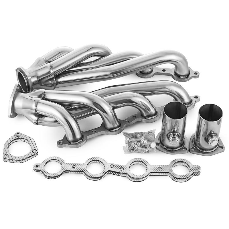 LS Swap Headers Kit Exhaust Manifold for Chevy Chevelle Camaro GM Buick GM III/IV 4.8L/5.3L/5.7L/6.0L/6.2L LS1/LS2/LS3/LS6/LS7