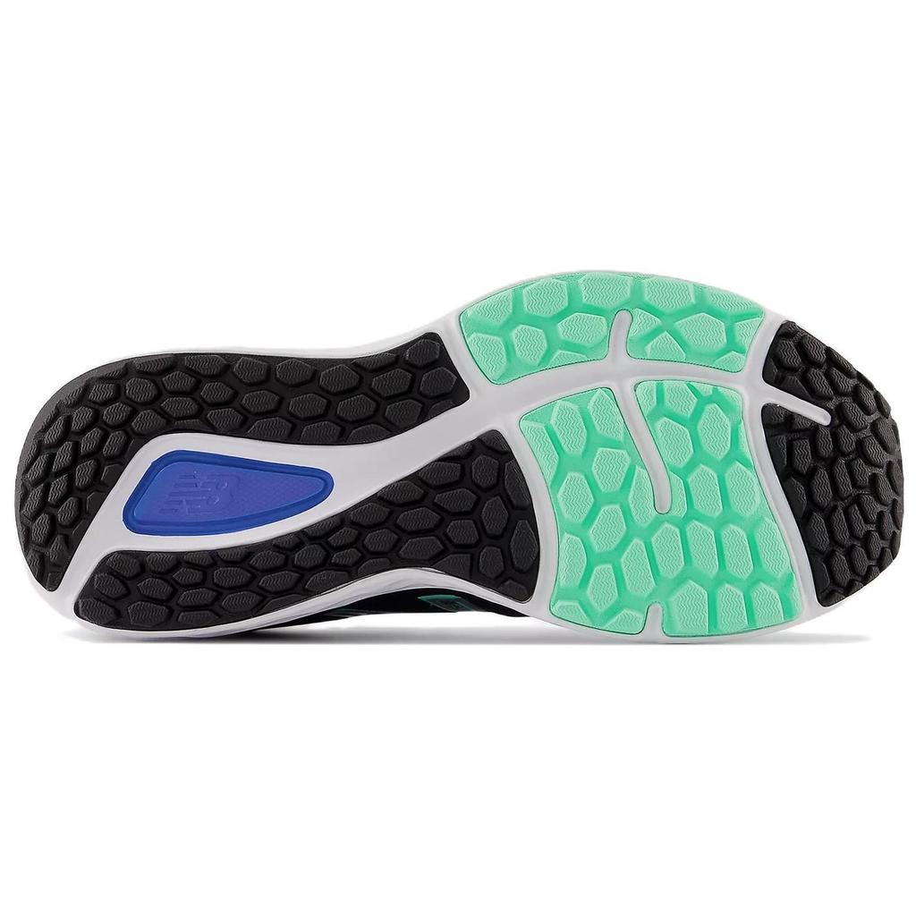New Balance Fresh Foam 680v7 Ретро Ткань Кожа Низкий Верх Кроссовки для Бега Женские кроссовки Черные Синие W680BR7
