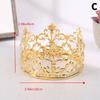 Crown Cake Decoration Princess Topper Children Ornaments For Wedding Birthday KTY