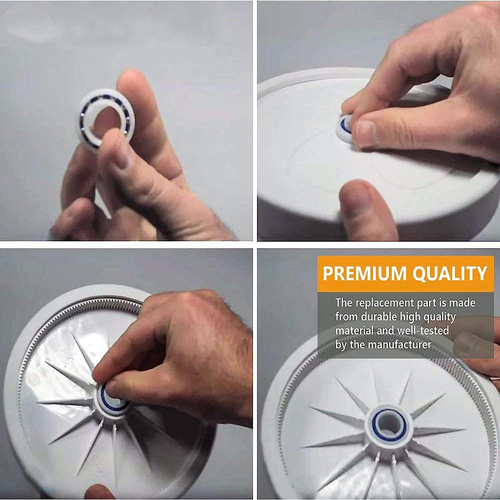 8 x Колесо на шарикоподшипнике для замены, подходит для очистителя бассейна Polaris 180 280 C-60 C60