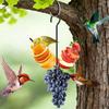 Кормушка для птиц 'Иволга', уличная, подвесная, для апельсиновых фруктов и корма, с крючком, погодоустойчивая, для сада, металлическая, устройство для кормления колибри