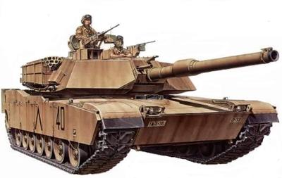 Tamiya Военная миниатюрная серия танка армии США M1A1 Big Gun Abrams пластиковая модель 35156 1/35 № 156
