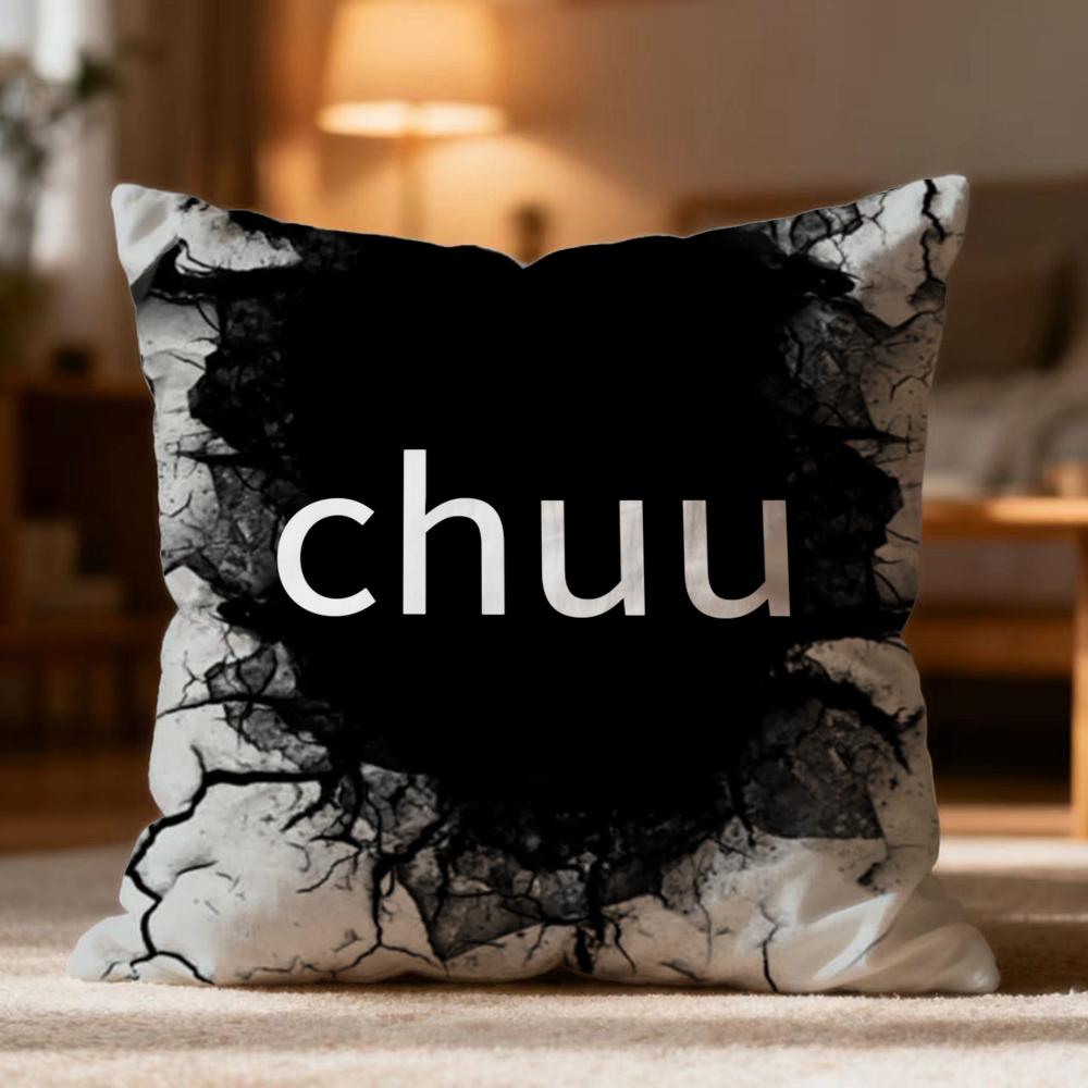 Popular CChuued Cushion Cover Soft Washable Pillow Case Multi-Scene for Couch Bed Travel Office Use