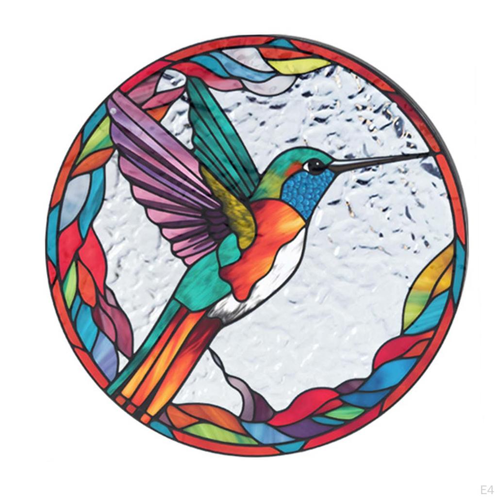 Beautiful Glass Bird Wall Decor for Home and Garden