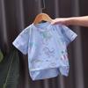 Boys' Short Sleeved Summer Clothes Baby's T-shirt Thin Design Boys' and Girls' Baby Tops for Summer