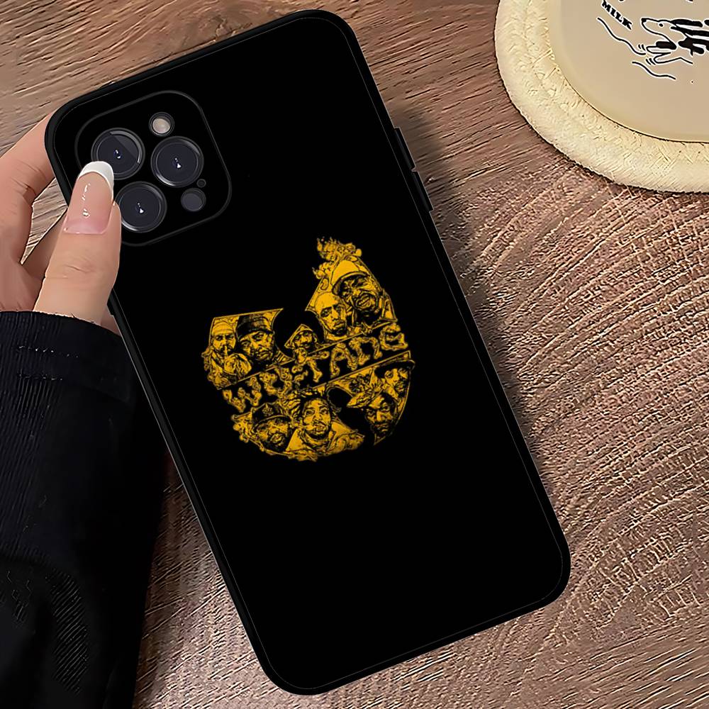 W-WU-T-TANG C-CLAN For IPhone 17 16 15 14 13 12 11 Pro Max 17 Air Pro Max Back Cover Phone Case