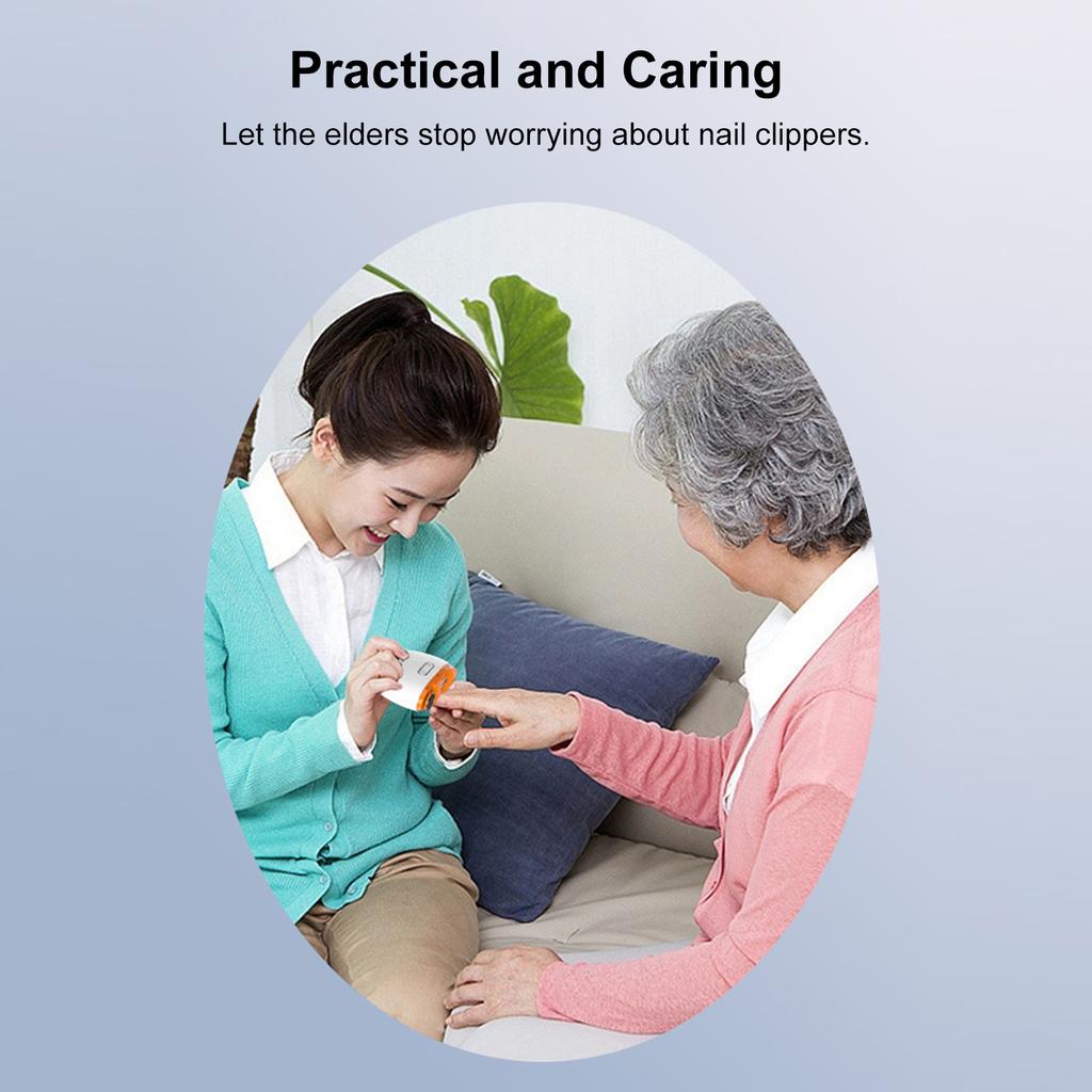 Электрические кусачки для ногтей, инструмент 2-в-1 для стрижки и полировки ногтей, автоматический триммер для ногтей, ноготь