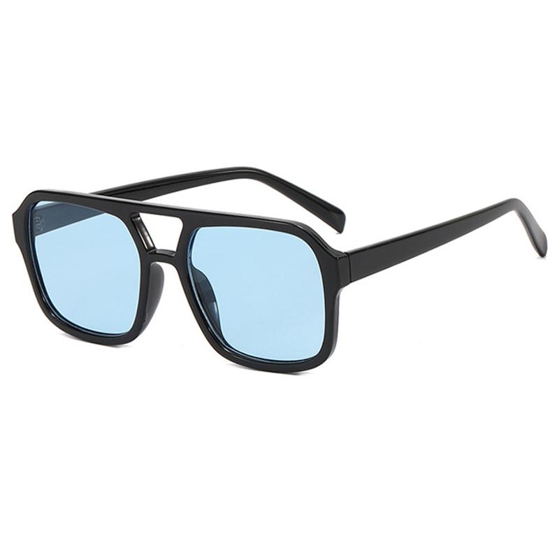 Hip-hop Sunglasses New Double-beam Frame Sunglasses Trend Women's Glasses Men's Sunglasses