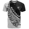 Summer Round Neck Polynesian Style Pattern 3D Print Top Fashionable Casual Short Sleeved Men's T-shirts