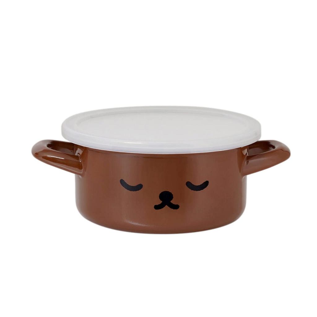 Fuji Horo Two Hand Pot Casserole 15cm Boris Face MFB-15W