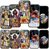 For Samsung Galaxy S24 S23 iPhone 16 15 14 Xiaomi Redmi Note 13 12 11 10Plus 9 Pro Max X XR Phone Case One Piece Roronoa Zoro Luffy OPPO Huawei Cover