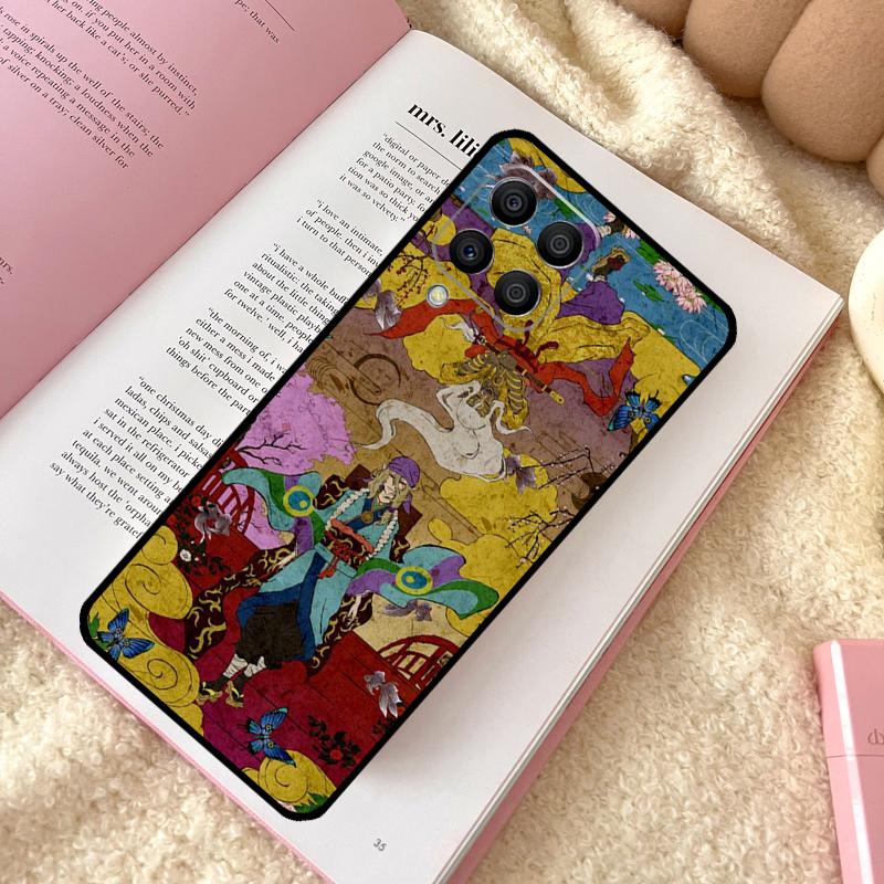 Ukiyoe mononoke Kusuriuri Case For Samsung Galaxy M21 M12 M13 M14 M15 M06 M16 M36 M56 M31 M53 M32 M52 M35 M55 M34 M54