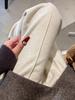 Женские брюки прямого кроя с высокой талией, в елочку, широкие, с подкладкой из плюша и разрезом, осенне-зимняя коллекция 2026