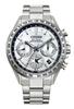 Atessa ACT Line GPS Satellite Radio Watch Silver [CITIZEN] CC4010-80A Men's