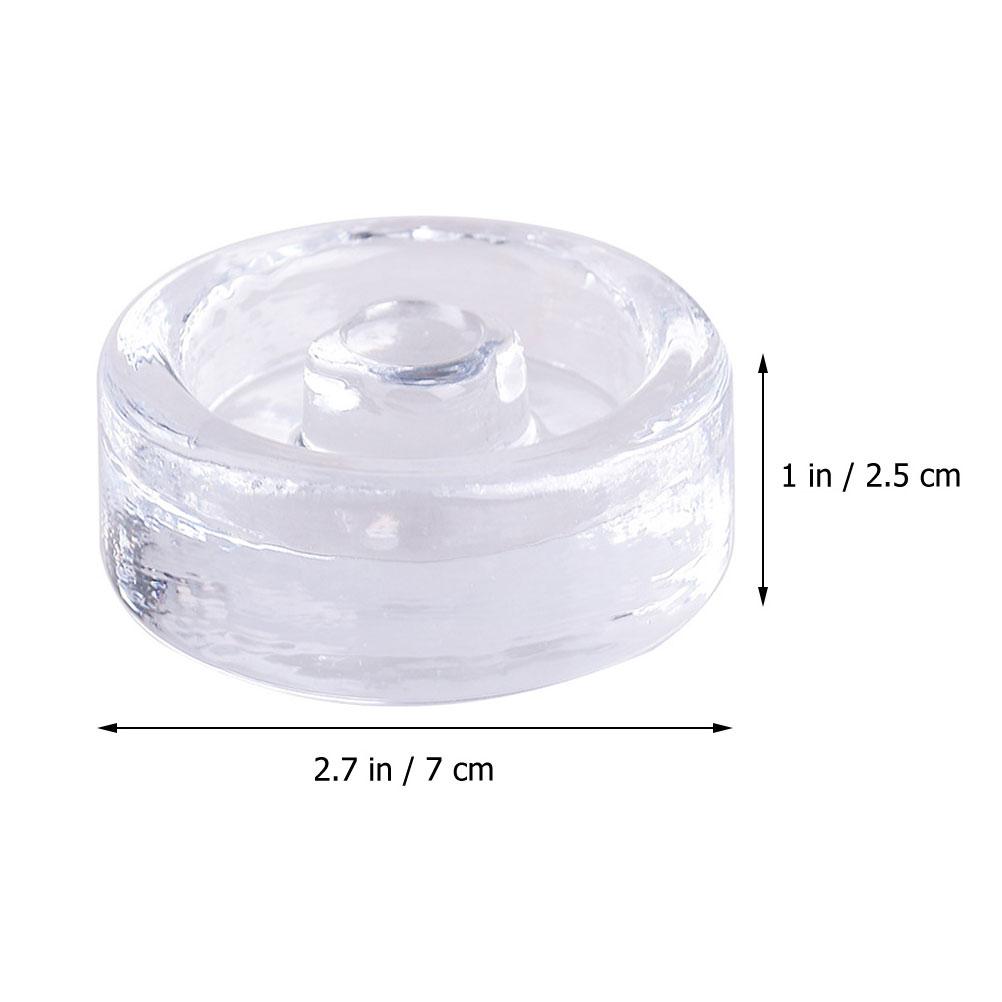 2Pcs Weight Lid Fermenting Jar Glass Lid Mason Jars Lid Kitchen Lid