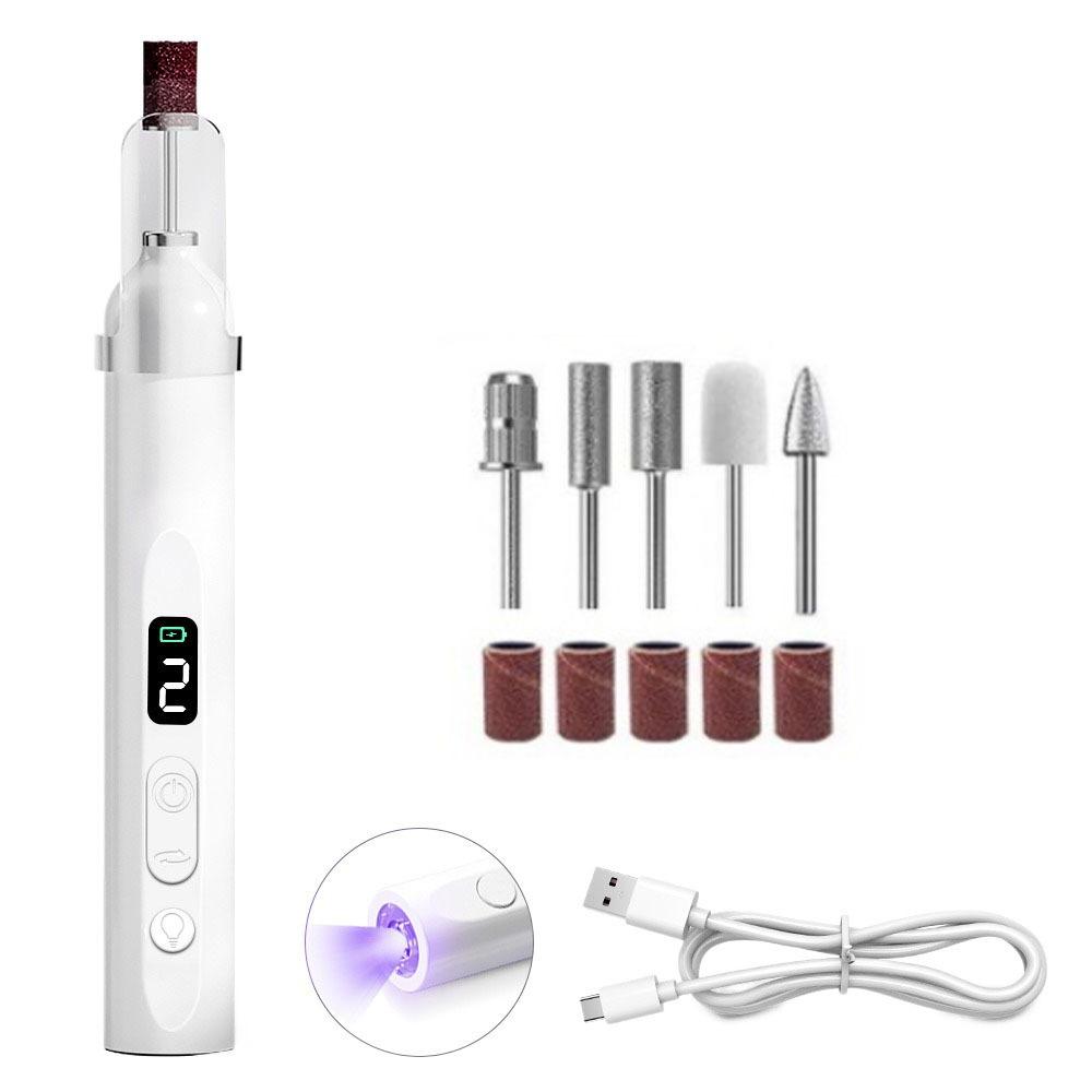 Handheld Electric Nail Polisher Rechargeable Nail Sanding File Dead Skin Removal