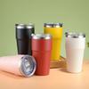 20Oz Tumbler with Seal Lid Large Capacity Stainless Steel Cold Hot Drink Coffee Mug Vacuum Insulated Bottle Car Water Cup
