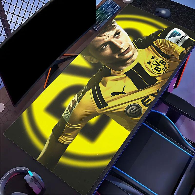 Reus Mouse Pad, Large Gaming Desk Mat, Non-slip XXL Mousepad for Laptop & Tablet, Mini PC Playmat with Stitched Edges