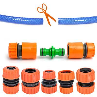 Быстросъемные соединители для шланга 1/2'' 3/4" Садовый быстросъемный соединитель для шланга для садового орошения, удлинитель для водопроводной трубы, аксессуары