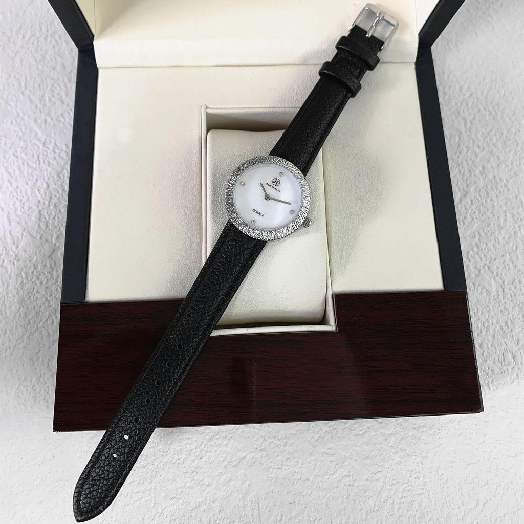 Стильные женские кожаные часы-ремень PABLO RAEZ с циферблатом из перламутра - Модный и элегантный дизайн