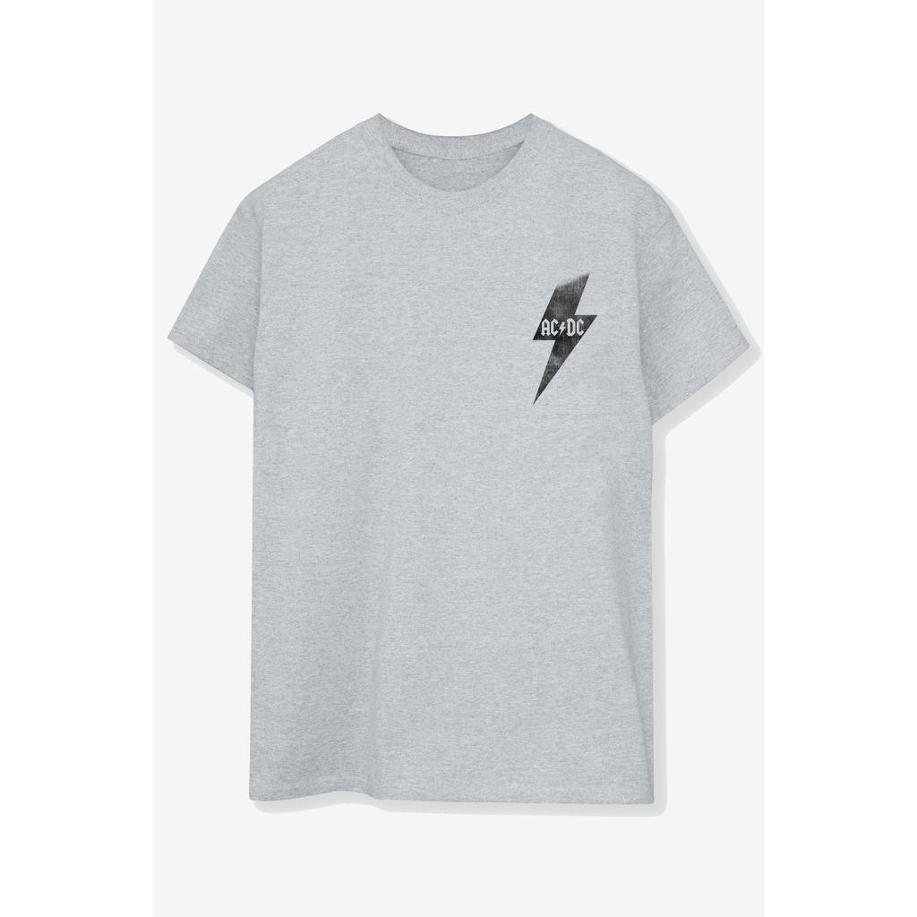 ACDC Mens Lightning Bolt Pocket T-Shirt