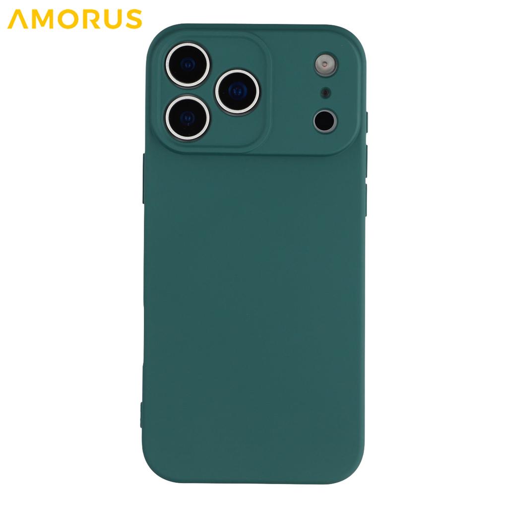 For iPhone 17 Pro Case Precise Cutouts TPU Fiber Lining Shockproof Phone Cover