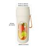 With Straw Electric Fruit Mixers Safety Lock Personal Juicer Bottle  Smoothies