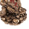 Gifts Golden Bring Luck Wealth Toad Statue Chinese Golden Frog Desktop Decoration Feng Shui Toad