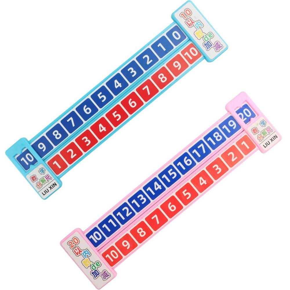 Within 20 Math Decomposition Ruler Plastic Addition Ruler Subtraction Ruler  School Supplies