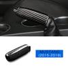 Real Hard Carbon Fiber for Ford Mustang 2015 2016 2017 2018 2019 2020 2021 2022 Handbrake Car Replace Grips Cover Accessories