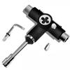 Wrench Semi-automatic T-shape Skate Tool Skateboard Tool Skateboards Wrench Skateboard Repair Tools