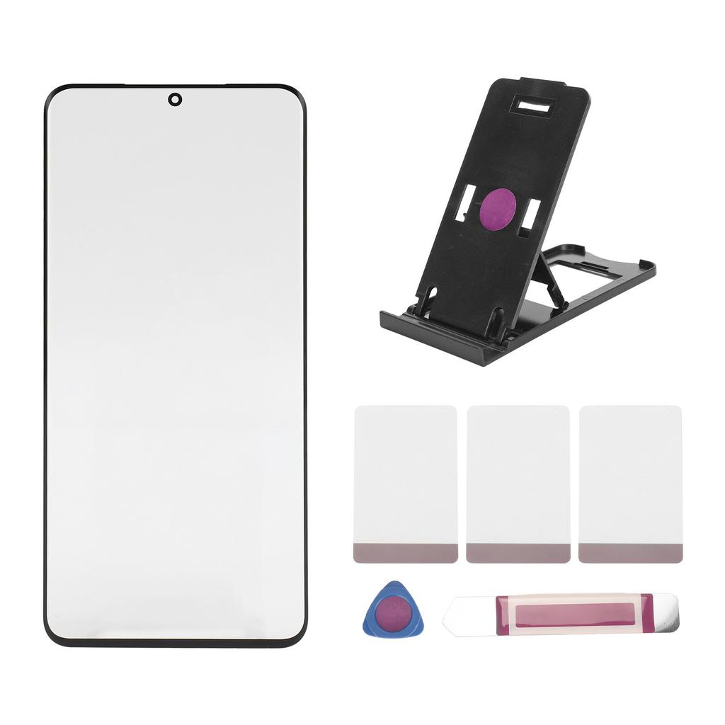 Outer Glass Screen Front Screen Repair Kit with Adhesive Tools Replacement Part for Galaxy S20