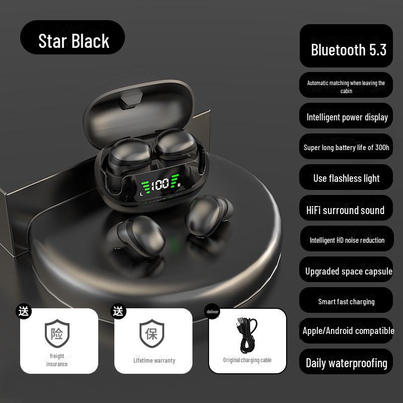 Беспроводная спортивная Bluetooth-гарнитура Mini13 с шумоподавлением — компактный и высококлассный дизайн