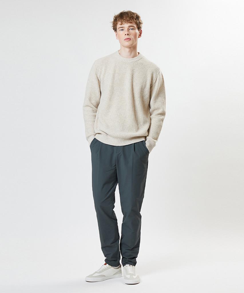 AVEN Baby Alpaca Wool Knit Light Beige