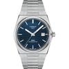 Мужские часы TISSOT PRX Powermatic 80 с браслетом, T1374071104100, Синий циферблат