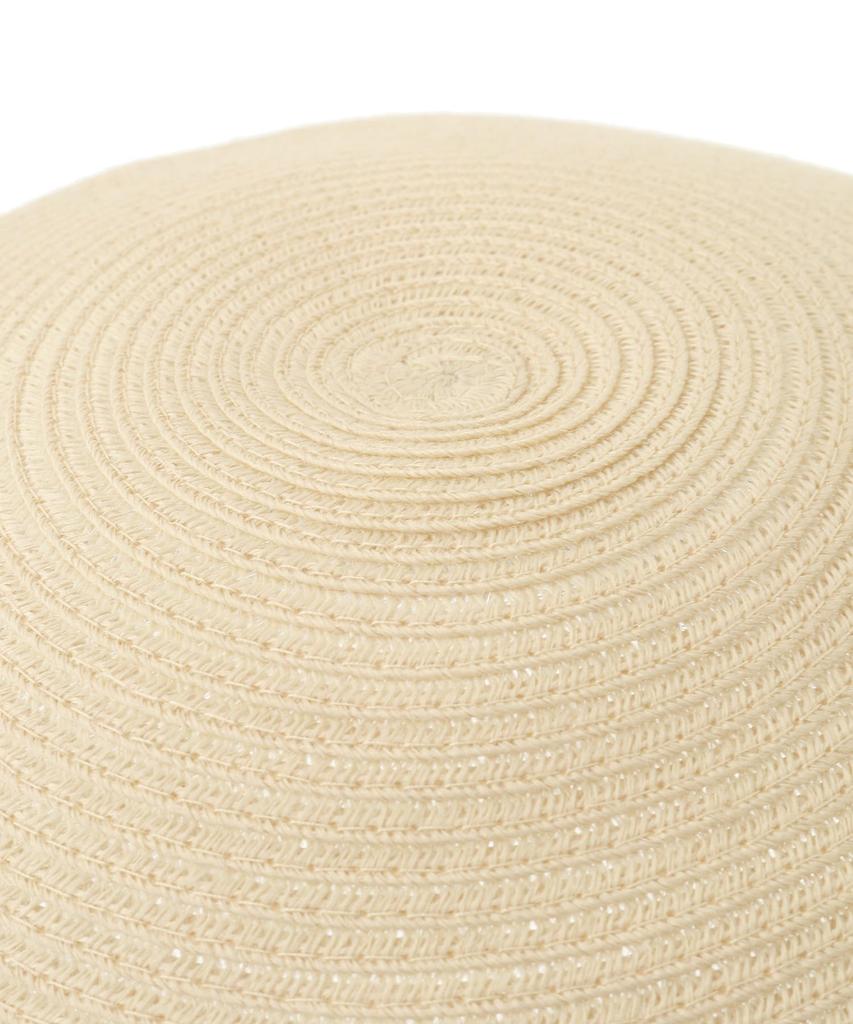 [Maison de Fleur] Кепка газетчика из грогреновой ленты для женщин, коричневый