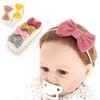Golden Square Ribbon Soft Baby Hairband (6411437)