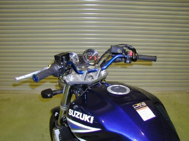 EFFEX Dedicated Handlebar Easy Fit Bar Black Aluminum EBF501K GSX1400/Z 22.2mm