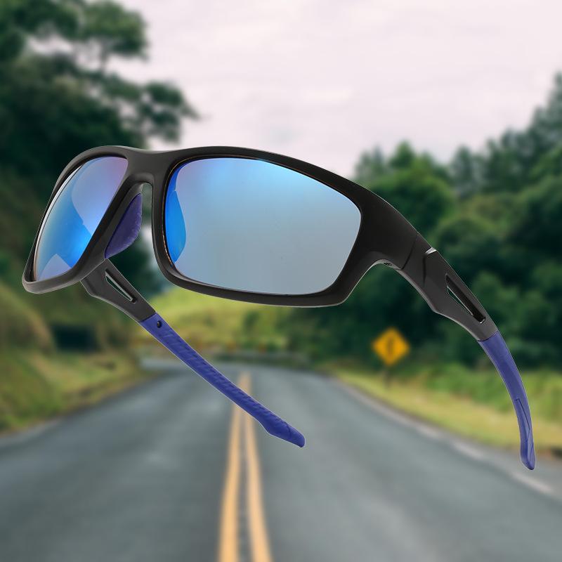 Cycling Glasses Men Women Cross-border New UV Protection Night Vision Sunglasses European American Style Sports Wholesale