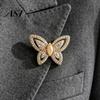 Daily Wear Brooch Women Hollow Butterfly Brooch, Golden Decorative Badge Clothing Accessory Pin, Sweater Cardigan Coat Dress Jewelry Accessories
