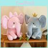 Plush Elephant Doll Animal Stuffed Toy Sleep Companion Room Decoration Kid Gift