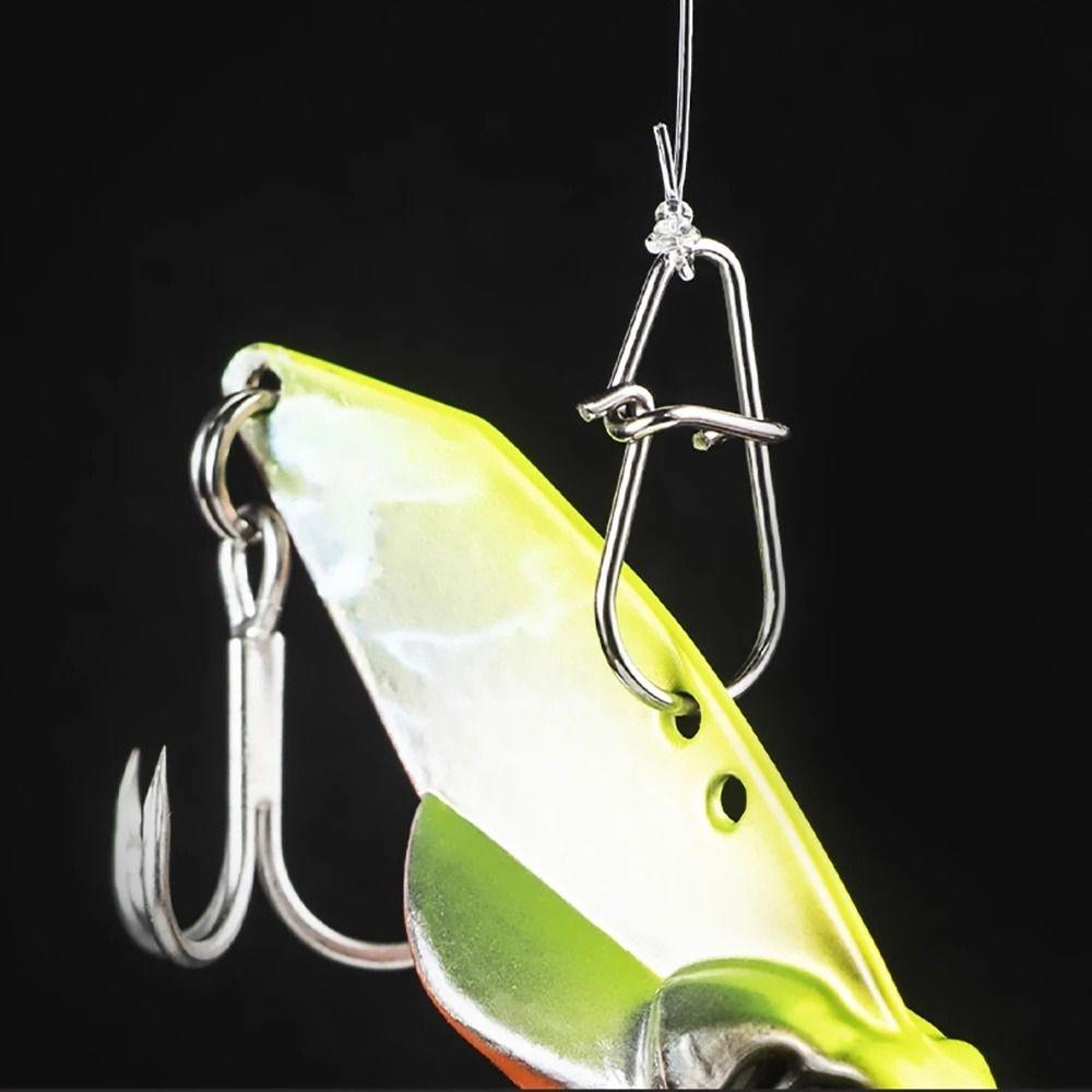 Pesca Hooks Clips Swivel Lure Connector Fishing Snaps Clips Lock Snap Connector Swivel Connector