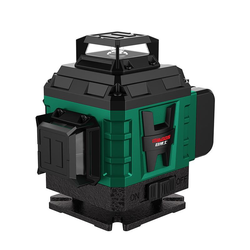 12-уровневая прецизионная зеленая лазерная линия: 16 линий высокой интенсивности для использования в помещении и на открытом воздухе