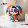 Plush Accessory for Pencil Case Clown Keychain Backpack Cute Stuffed Animal Keyring Soft Skin-friendly Mini Pendant Purse Charm Funny Gift Kids Women