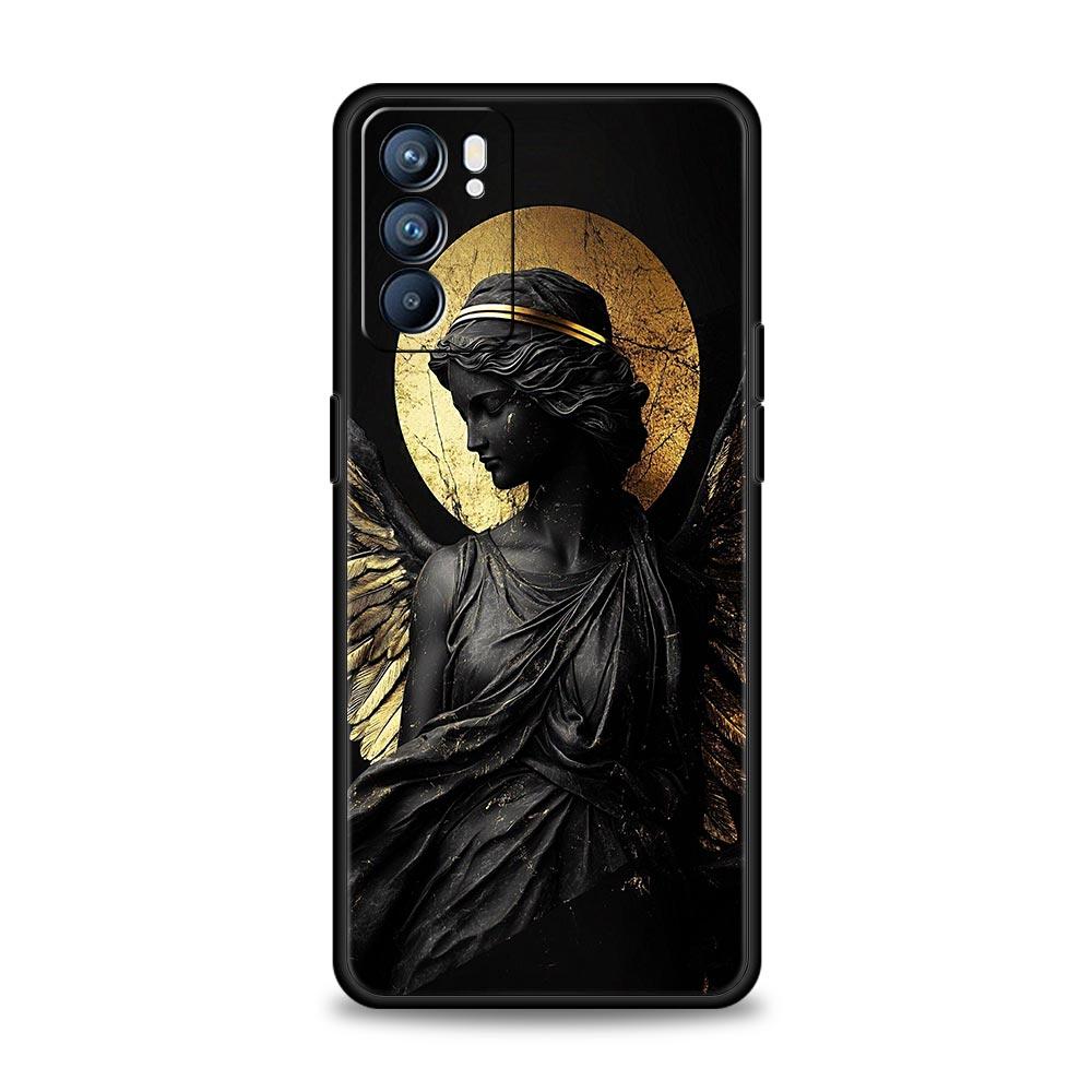 Fashion Ancient Greek Statues Phone Case For Oppo Reno 13 12 11 10 7 F Find X5 X6 A98 A80 A79 A78 A57 A54 A31 A17 Pro Soft TPU