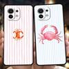 Чехол для телефона для Xiaomi Poco F7 F6 F5 F4 F3 X7 X6 X5 X4 X3 NFC M4 C51 C55 GT Pro 5G Мягкий ТПУ Морская жизнь, Крабы, Лобстеры