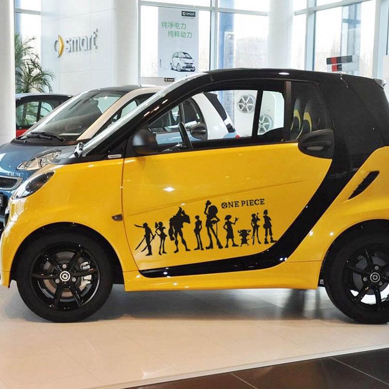 Премиальное качество Цельный Портгас Д. Эйс Наклейка на кузов автомобиля Светоотражающий дизайн для классической привлекательности