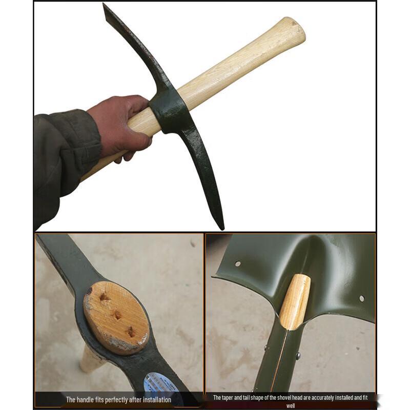 Durable Hardwood Shovel/Hoe Handle