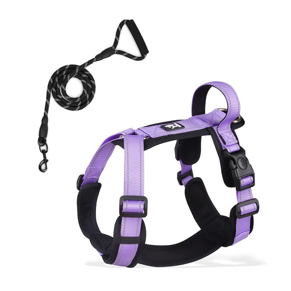 Новый поводок для собак, двухсекционный нагрудный ремень для домашних животных, поводок для прогулок с собаками малого и среднего размера